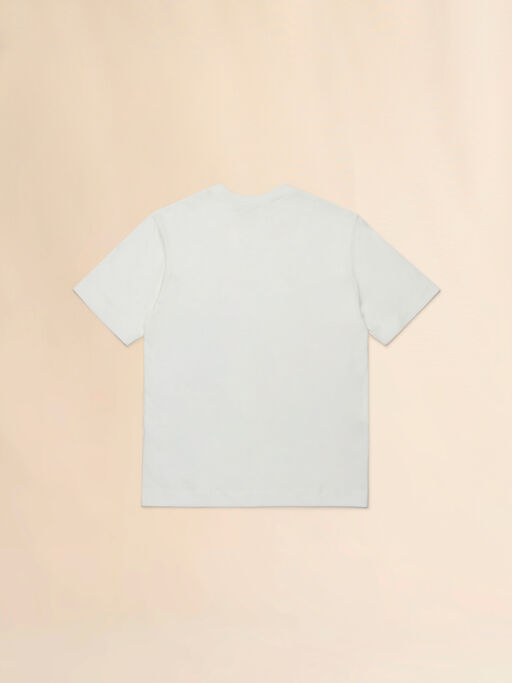 Off-white cotton T-shirt with Soggetti Animali print - T-shirts