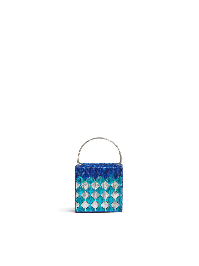 メタリック ブルー ロンバス MARNI MARKET ミニバッグ - ショッピングバッグ - Image 3