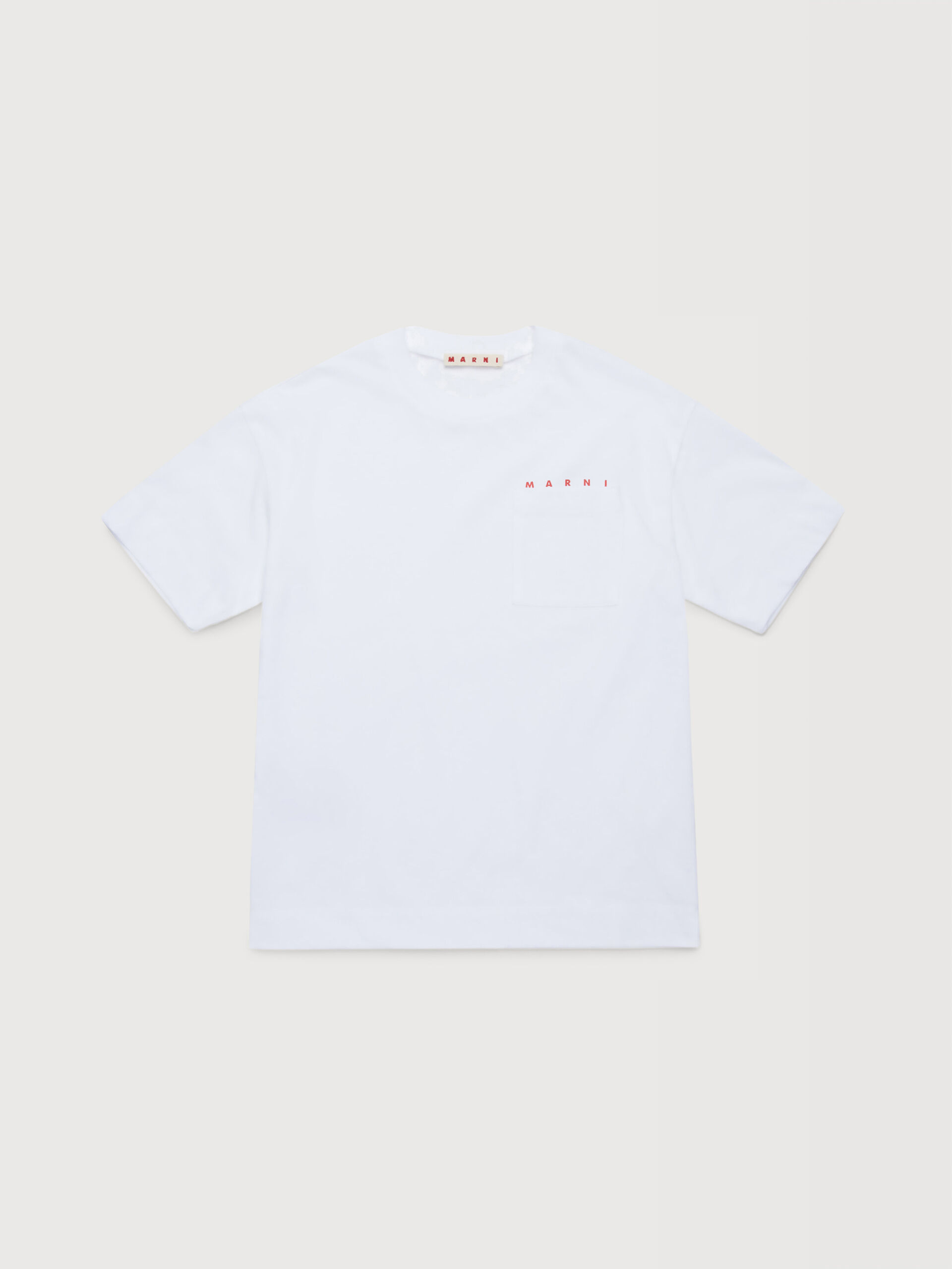 ホワイト ポケット付きTシャツ | Marni