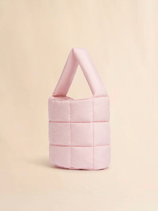 ピンク Puff バケットバッグ - ショルダーバッグ