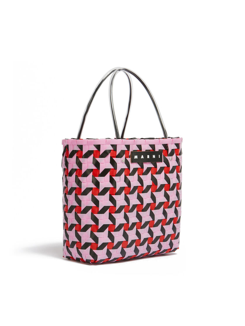 Pink star MARNI MARKET MEDIUM BASKET Bag - Shopping Bags - Image 2