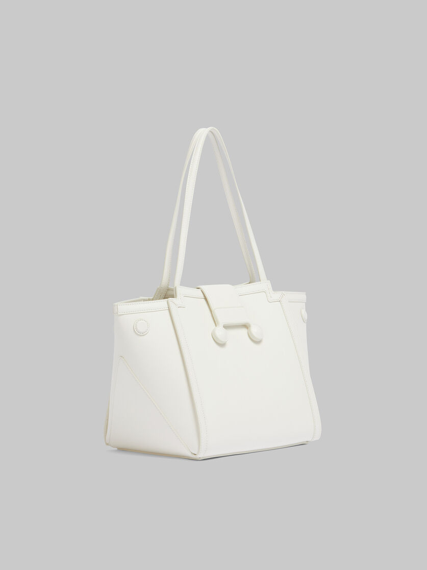 ホワイト レザー製ミニRiviera バッグ | Marni
