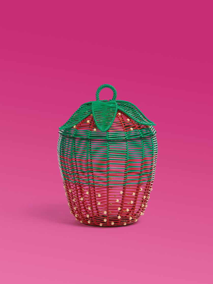 レッド Marni Market Strawberryバスケット, Image 1