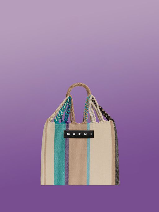 ライトキャメル MARNI MARKET MINI HAMMOCK BAG - ショッピングバッグ