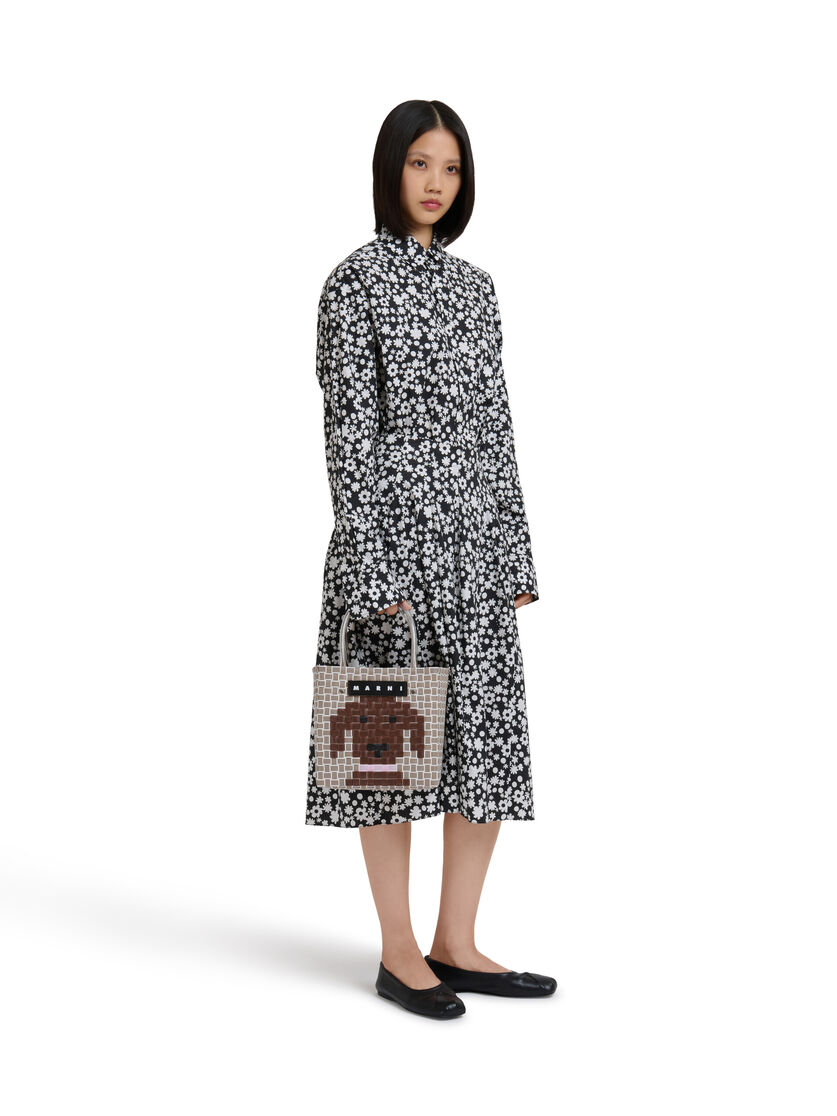 ピンクドッグ MARNI MARKET ANIMAL BASKET - ショッピングバッグ - Image 2