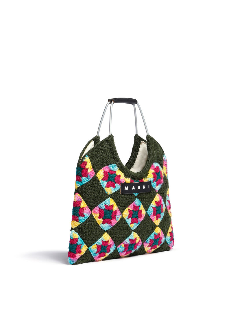 Blue Marni Market multicoloured crochet bag - Bags - Image 2