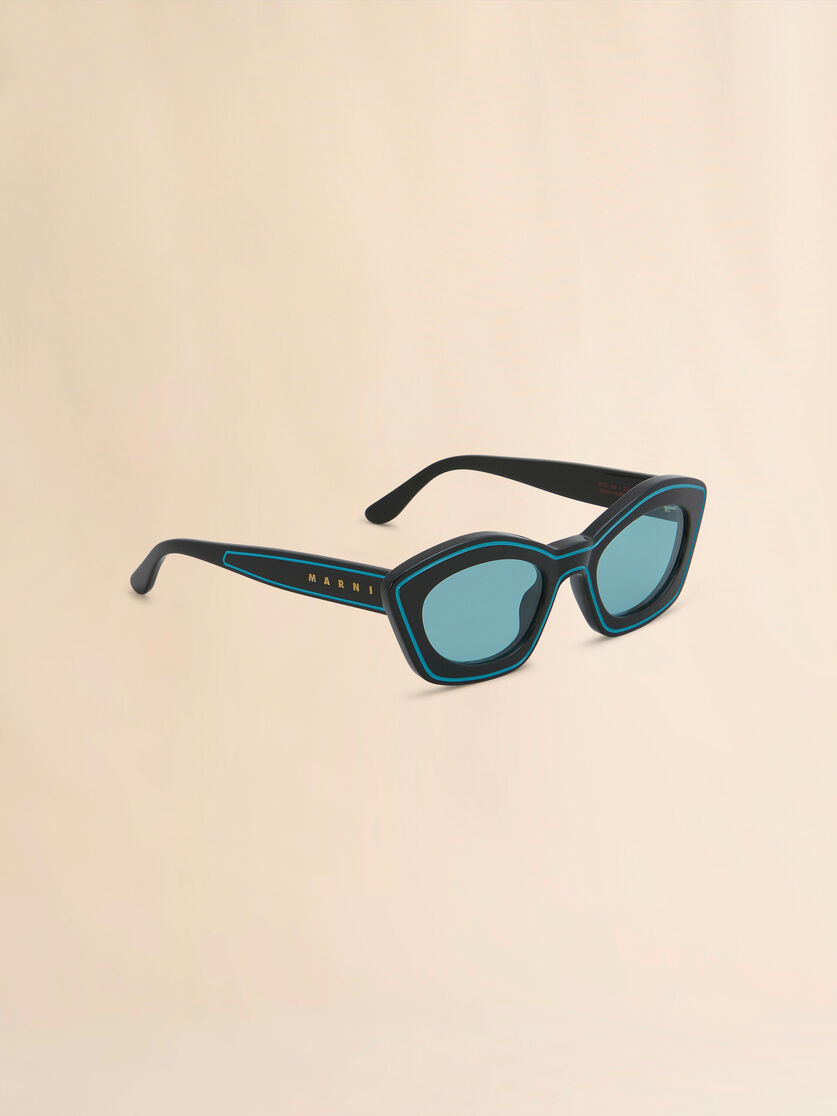 Blaugrüne Sonnenbrille Kea Island - Optisch - Image 3