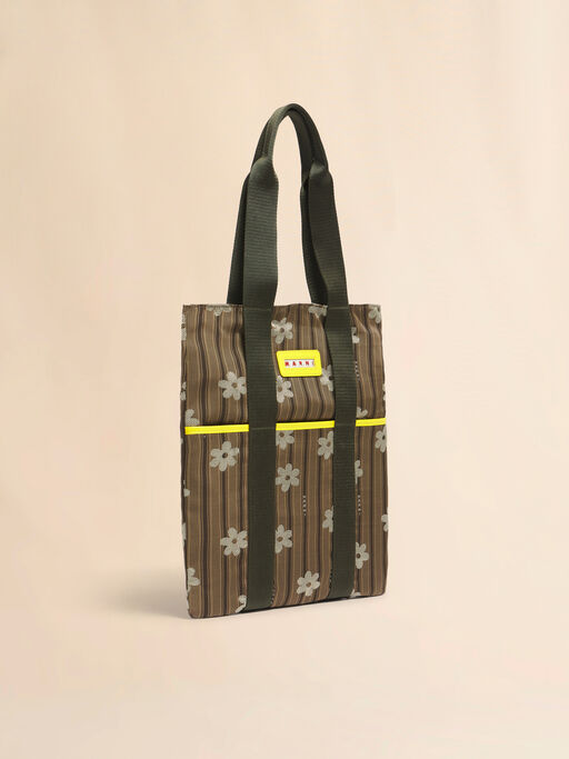 Brown cotton tote bag - Shopping Bags