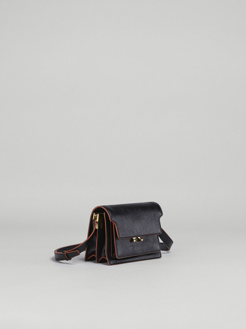 TRUNK SOFT mini bag in pink leather - Shoulder Bag - Image 6