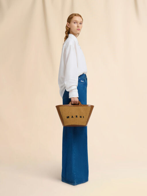 ブラウン  TROPICALIA BAG SMALL - ハンドバッグ