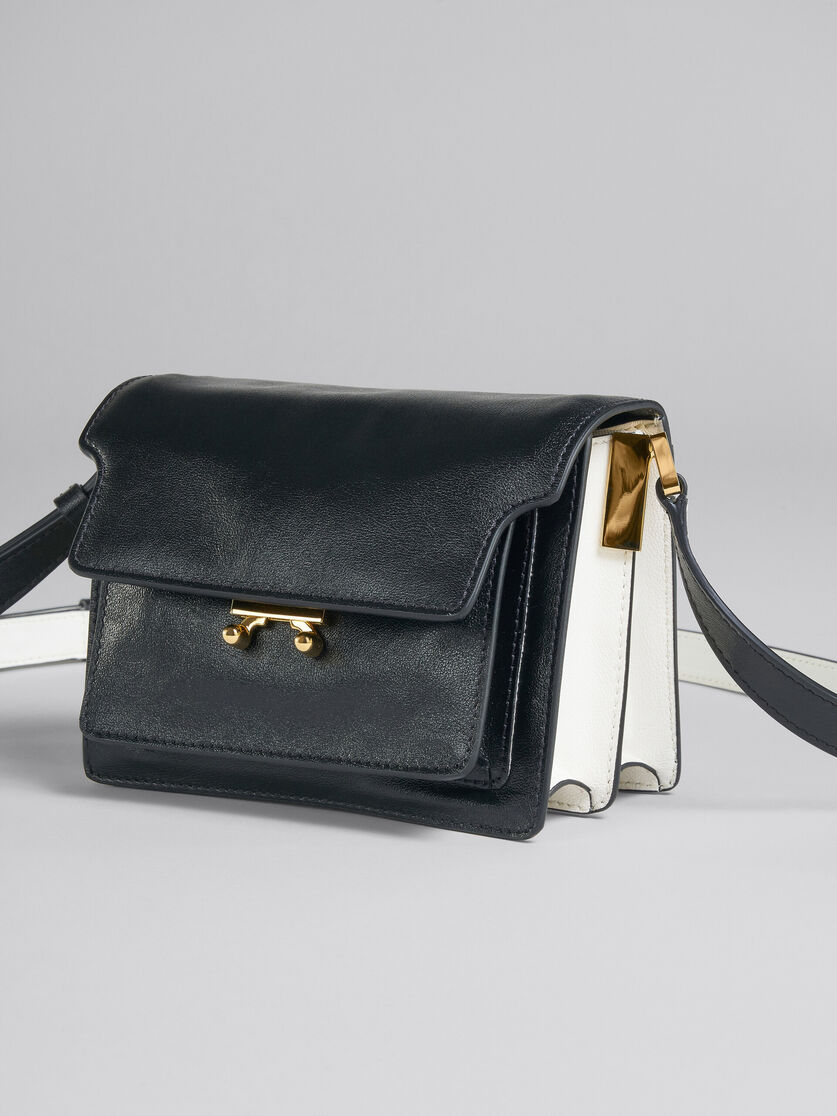 Mini trunk soft leather shoulder bag - Marni - Women