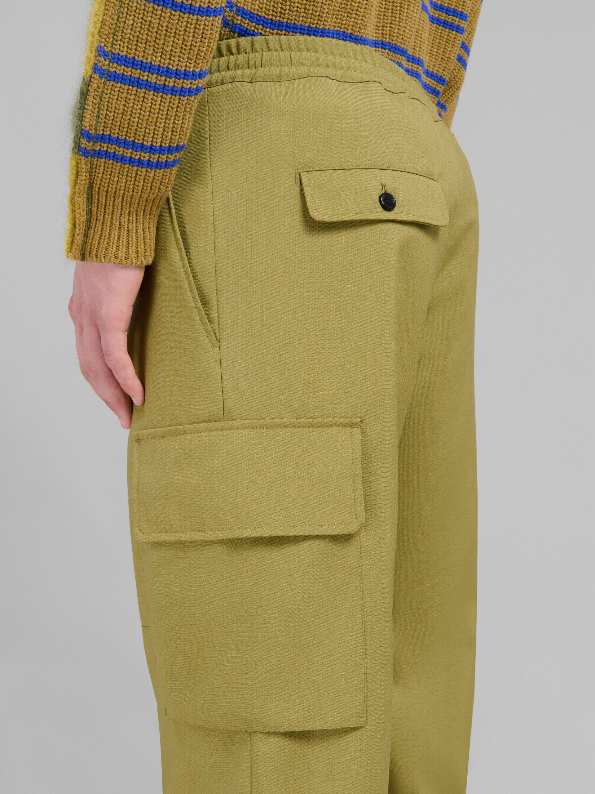 PLAN C イエロー ワークパンツ MARNI MARNI（マルニ）の「Marni - コーデュロイ ワイドパンツ - men