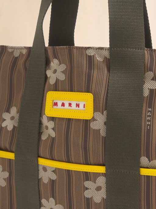 Brown cotton tote bag - Shopping Bags