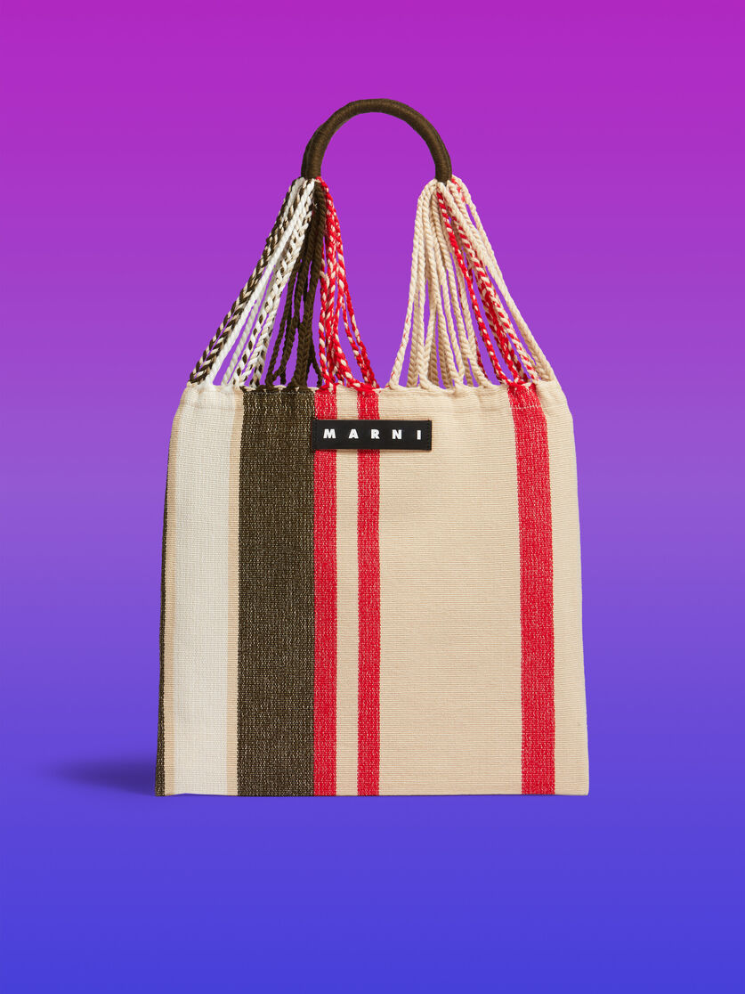 ベージュマルチカラー MARNI MARKET HAMMOCK BAG | Marni