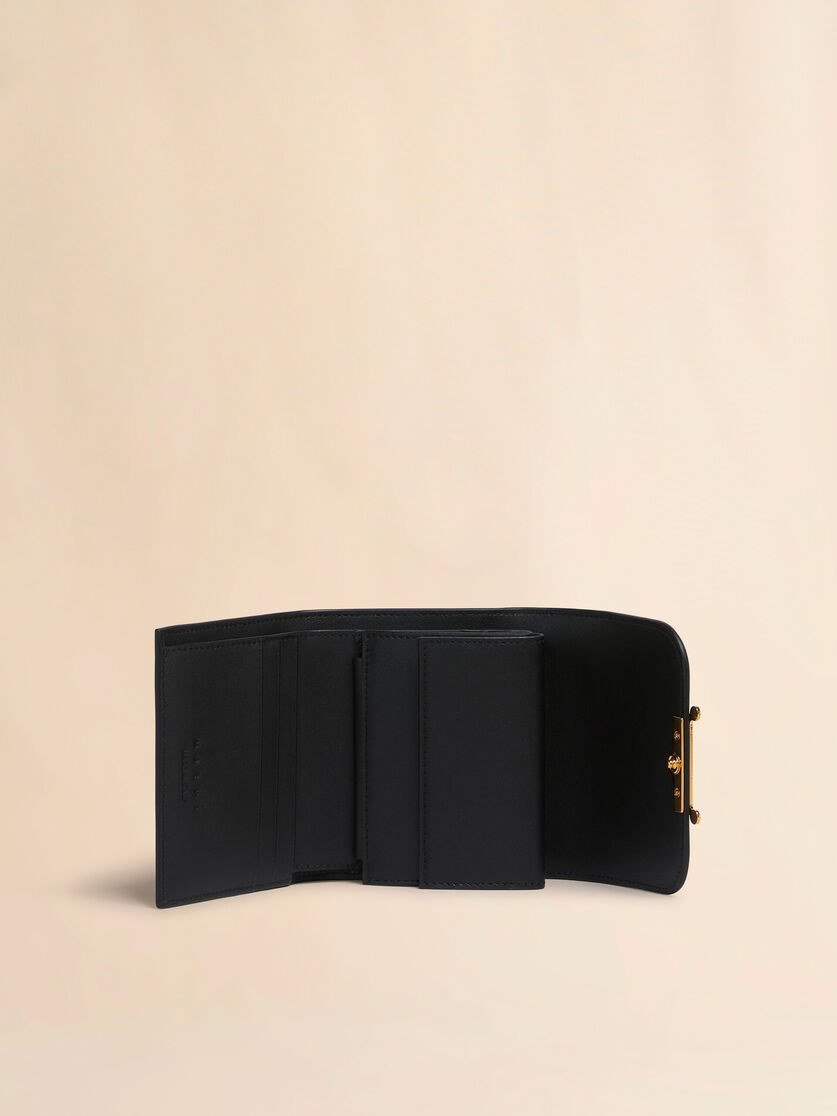 Brown leather Envelope trifold wallet - Wallets - Image 2