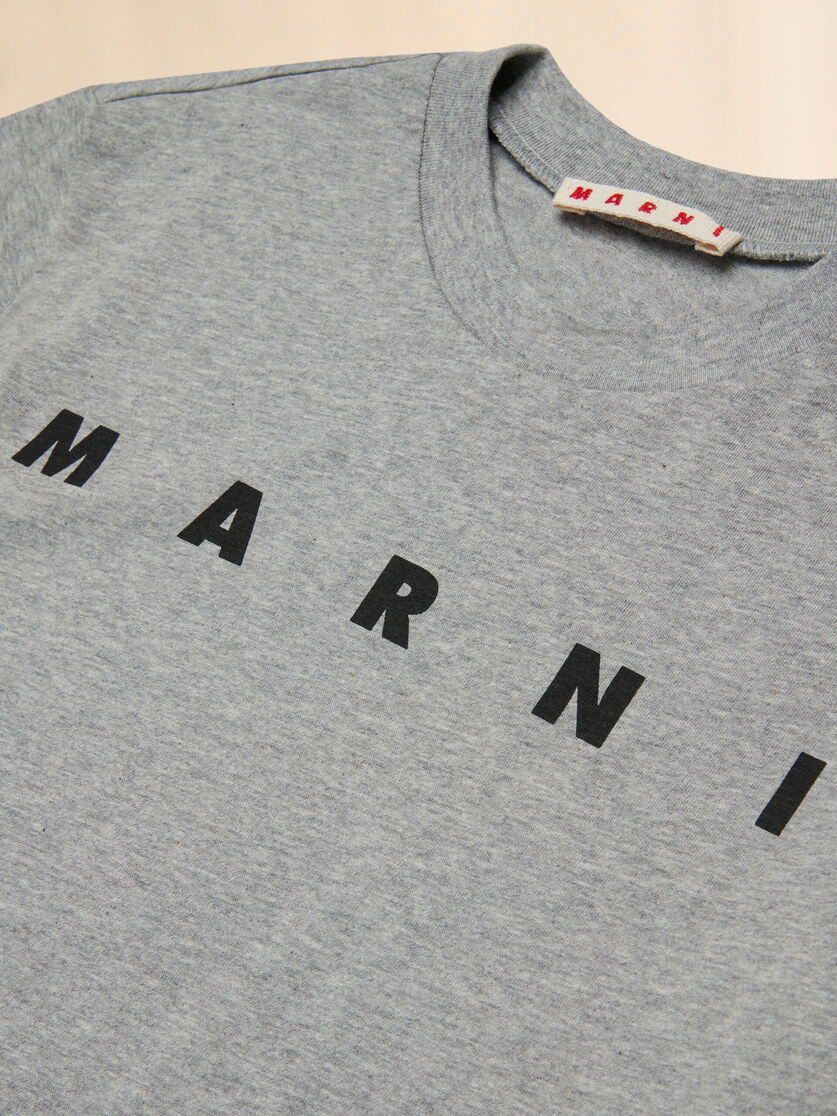 ロゴ入りコットンTシャツ オフホワイト - Tシャツ - Image 4