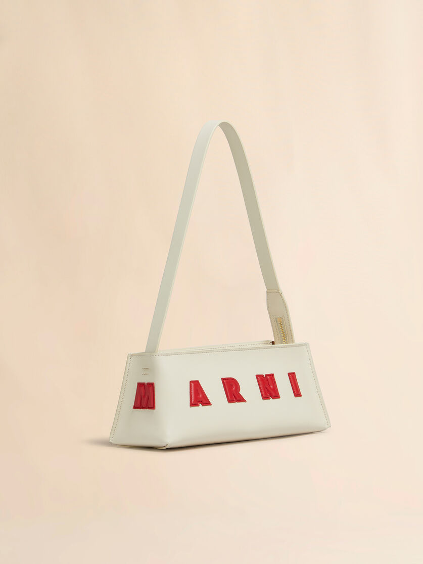 Cream leather Museo baguette bag - Shoulder Bags - Image 1