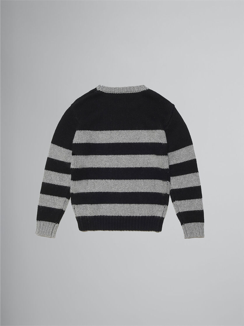Striped crewneck jumper - Knitwear - Image 2