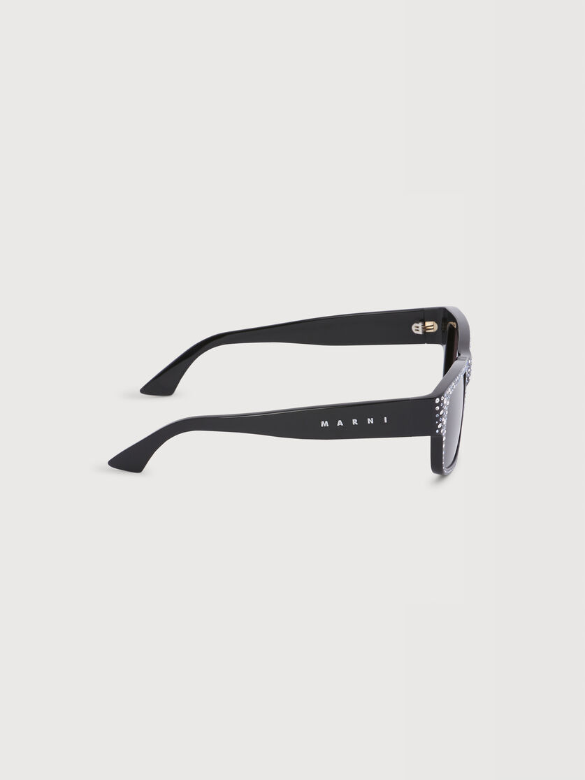 Black Swarovski Gukija sunglasses, Image 3