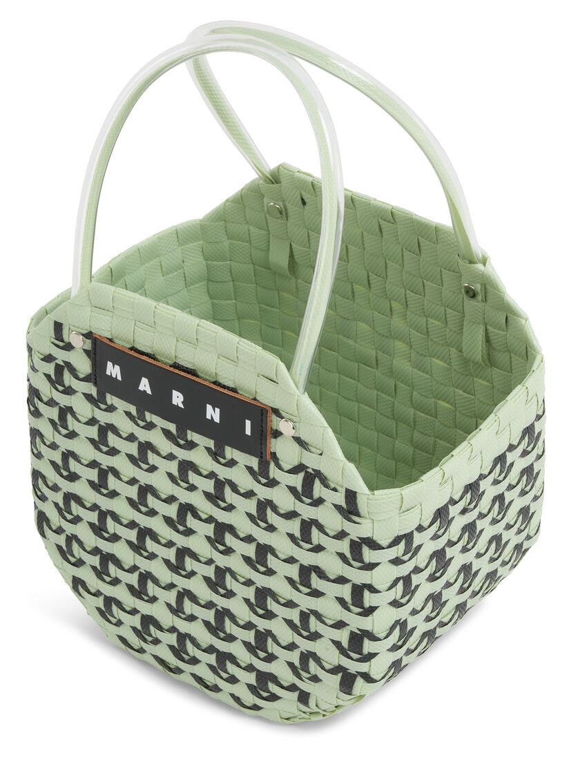 ライトブルー MARNI MARKET オクタゴナルバスケットバッグ - ショッピングバッグ - Image 4
