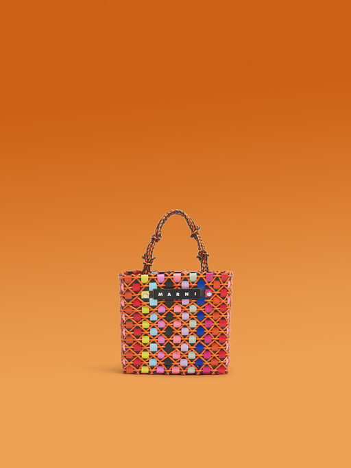 アラベスク MARNI MARKET CAKE BASKET MINI - ショッピングバッグ