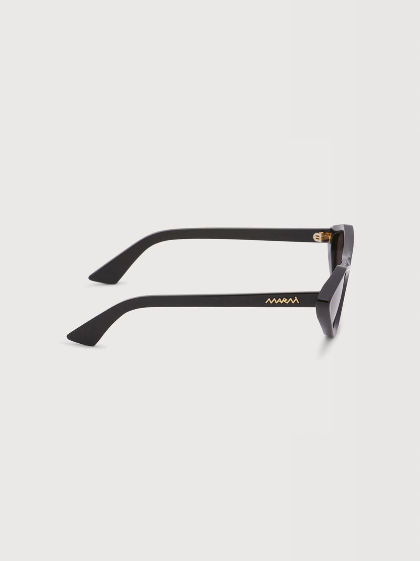 Black acetate Tikbarri sunglasses, Image 3