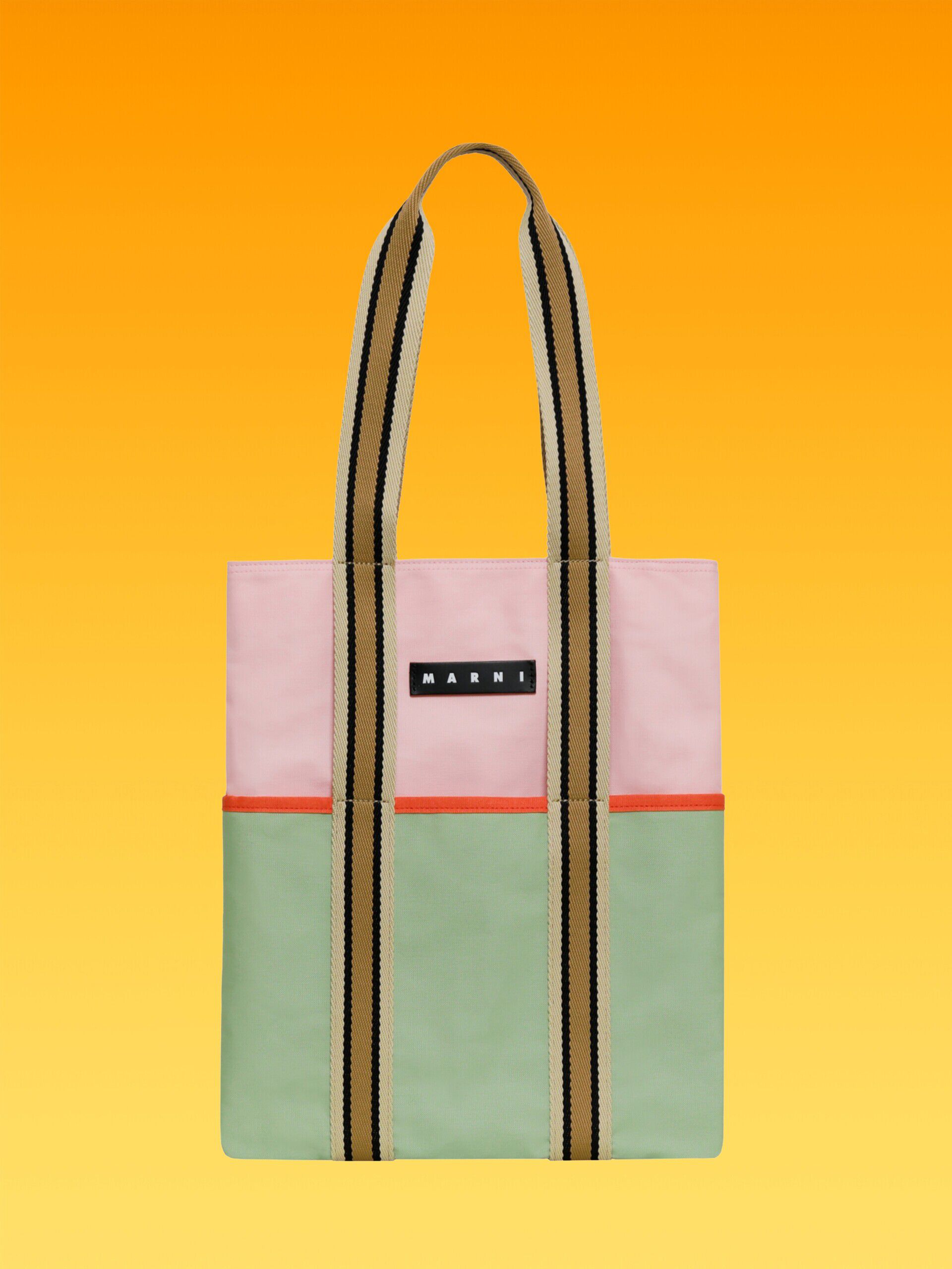 スプリンググリーン MARNI MARKET Canvas Tote | Marni