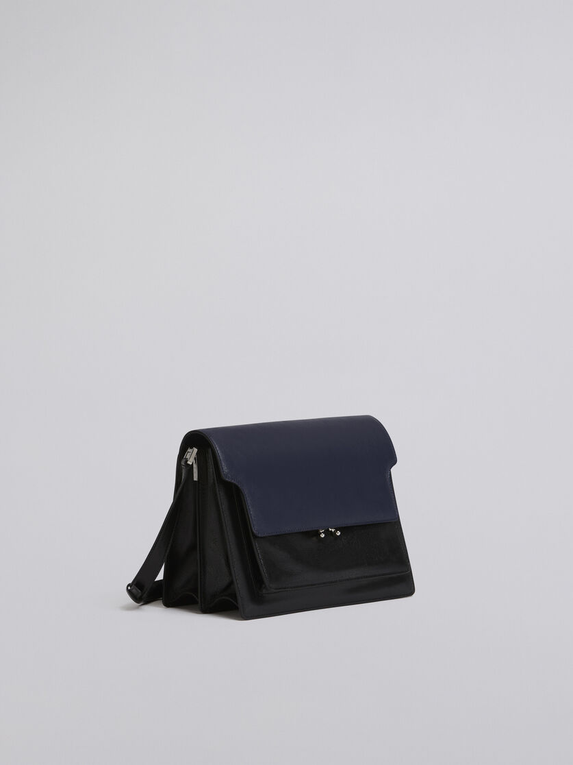 Marni Soft Mini Trunk Bag in Blue