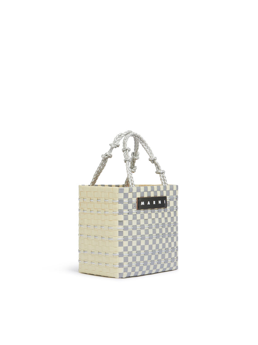 ライトブルー MARNI MARKET ブレードハンドル バスケットバッグ - ショッピングバッグ - Image 2