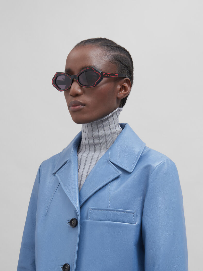 Black Unlahand Sunglasses | Marni 