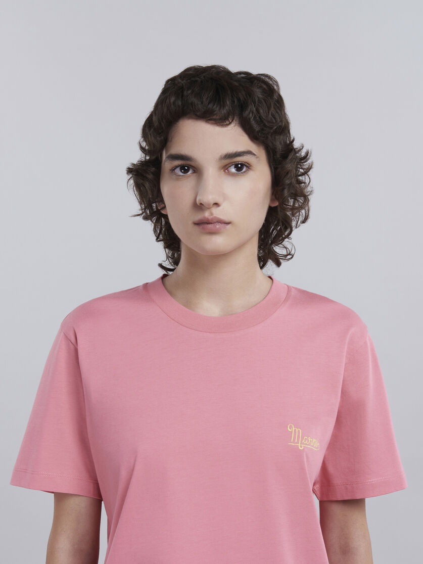 コットンジャージー ロゴ刺繍Tシャツ 3枚セット - Tシャツ - Image 4