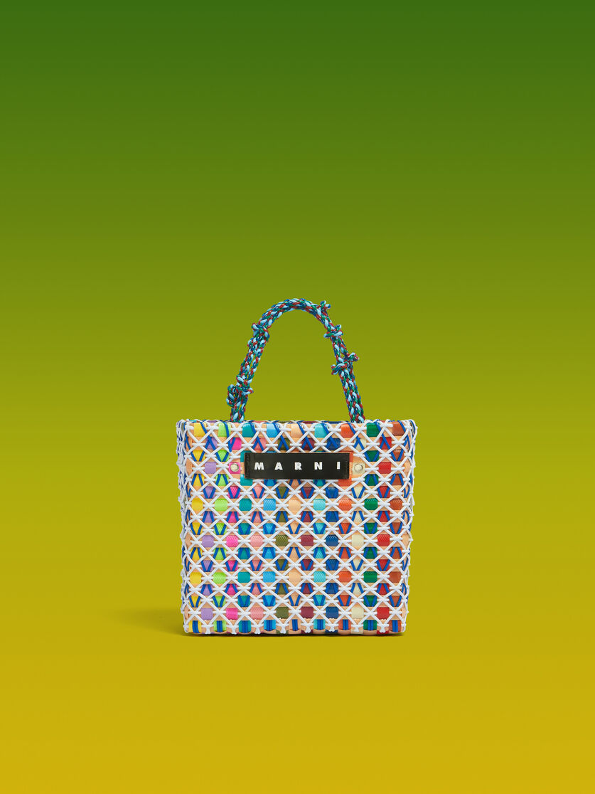 ブルー MARNI MARKET CAKE BASKET - ショッピングバッグ - Image 1