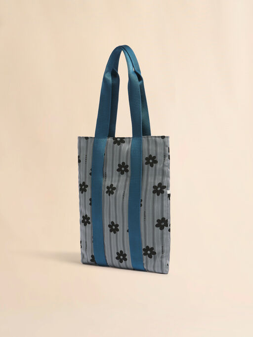 Grey cotton tote bag - Shopping Bags