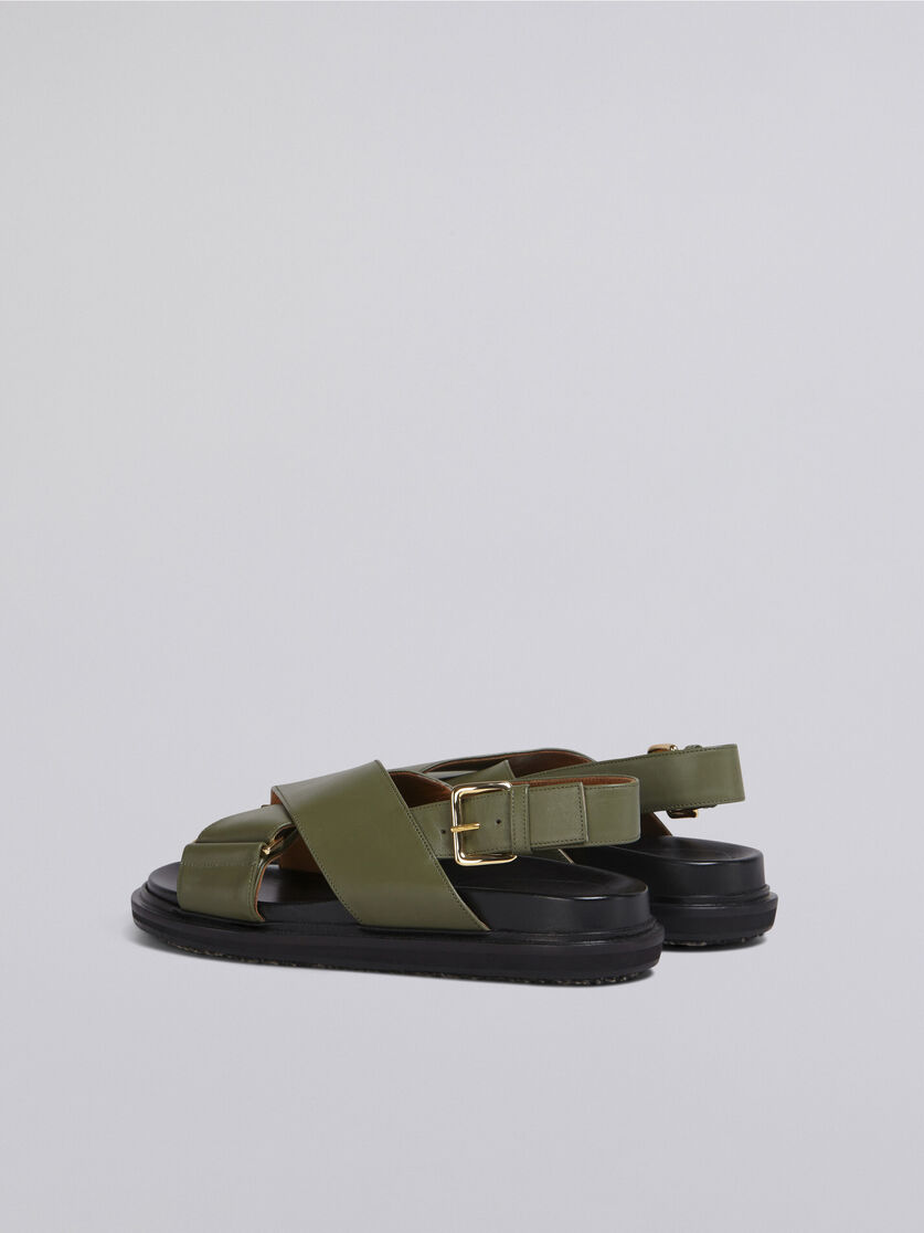 Brown leather Fussbett - Sandals - Image 3