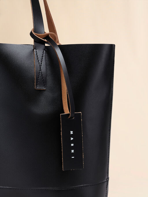 Black open shopper with Marni tag - Shopping Bags