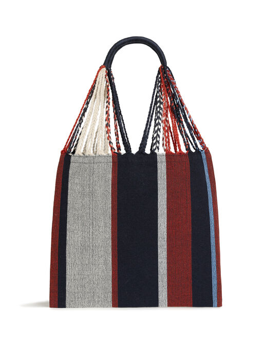 ブルー（ネイビーブラウン） MARNI MARKET HAMMOCK BAG - ハンドバッグ