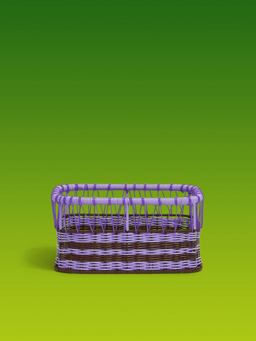 ライラック Marni Market オブロング 収納用バスケット - ファニチャー - Image 1