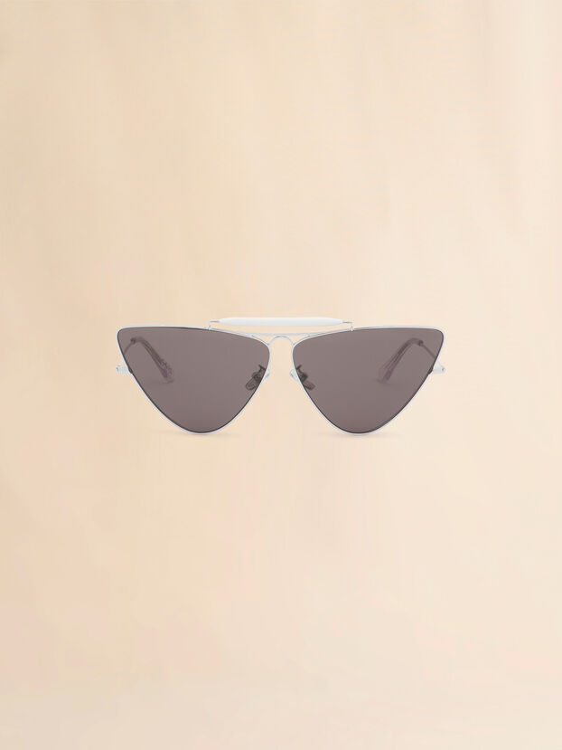 Sonnenbrille Hypta in Silber - Optisch