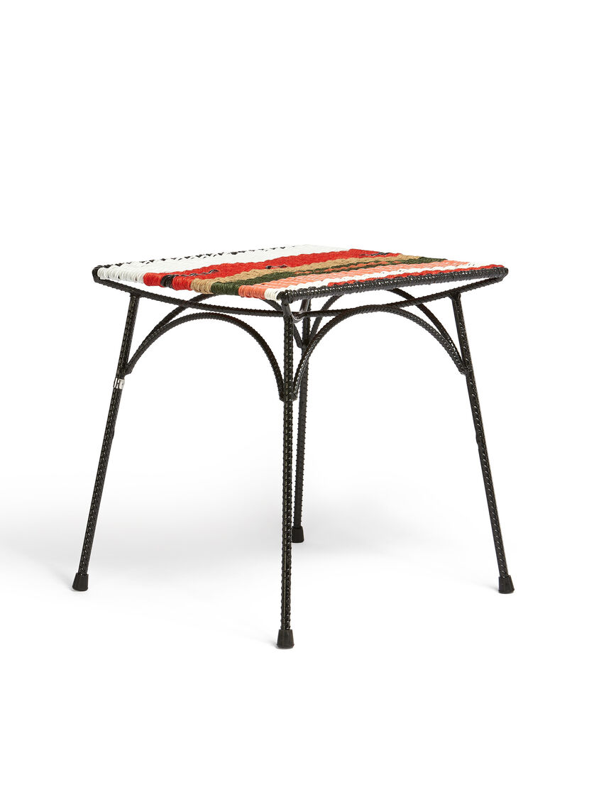 Tabouret-table MARNI MARKET rayé multicolore - Mobilier - Image 2