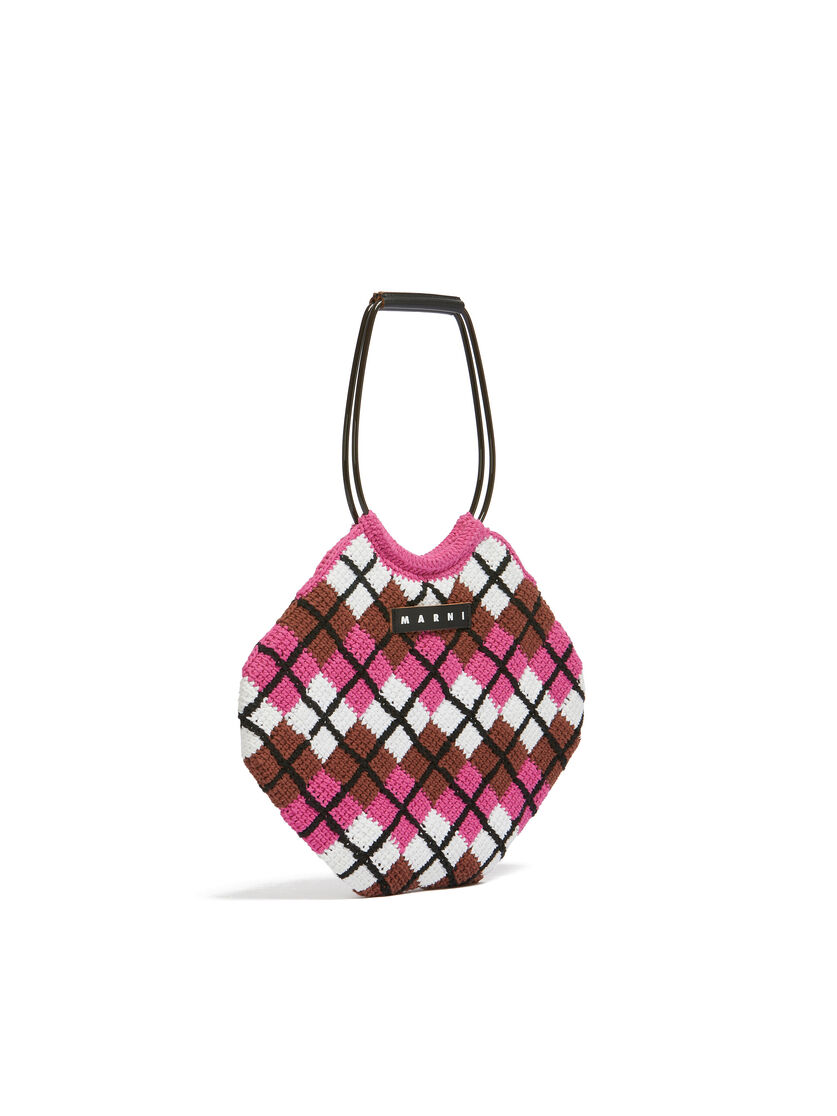 ピンク ロンバス コットンニット製 MARNI MARKET ハンドバッグ - ショッピングバッグ - Image 2