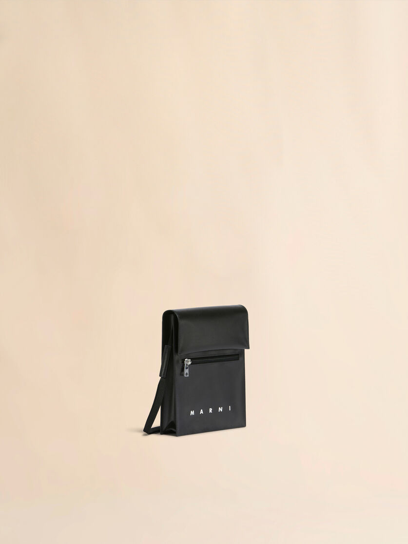 Black pouch with shoelace strap - Shoulder Bags - Image 6
