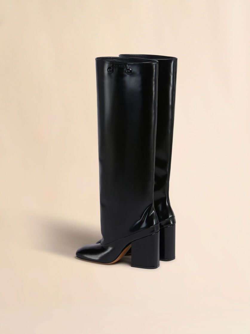 Brown leather Trunkaroo knee-high boot - Boots - Image 3