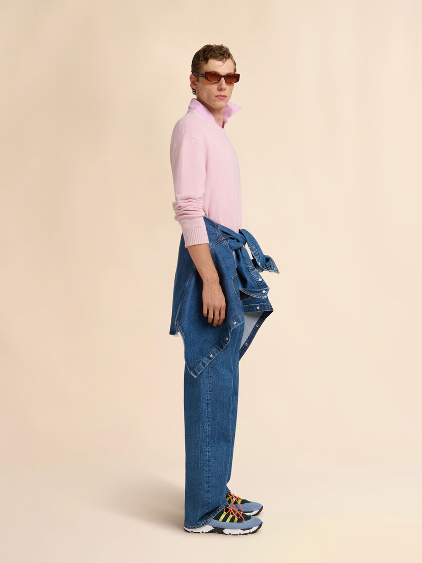 ピンク カシミアセーター Marniパッチ付き, Image 5