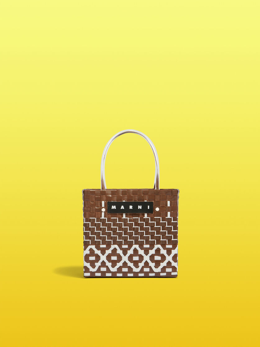 セラミック(セラミックダイヤ) MARNI MARKET MINI BASKET BAG - ショッピングバッグ - Image 1