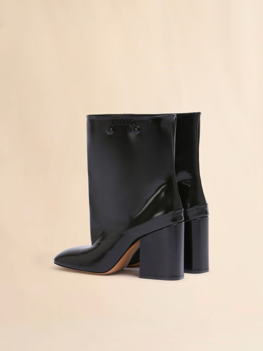 Black leather Trunkaroo ankle boot - Boots - Image 3