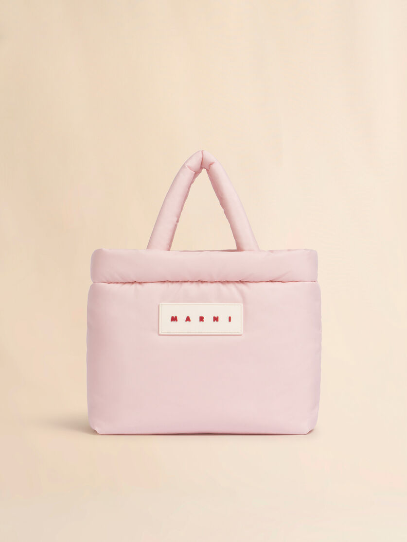 ピンク Puff E/W トートバッグ, Image 1