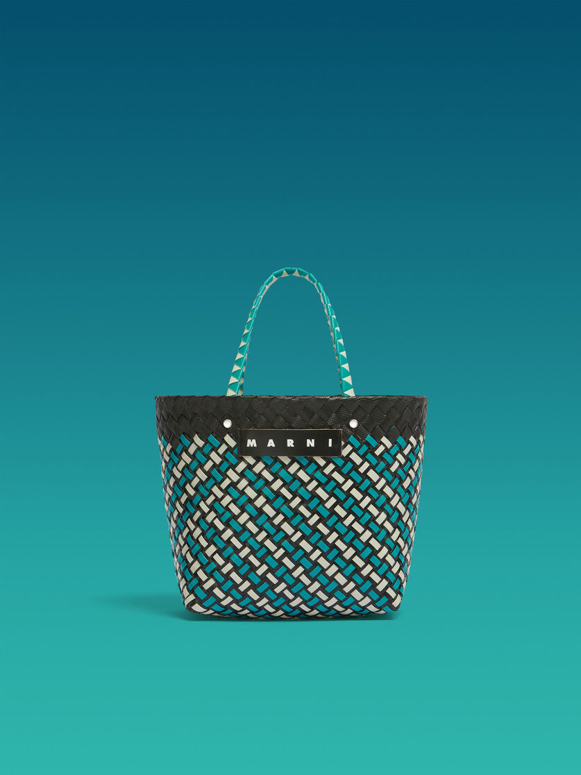Black outline MARNI MARKET tote bag - Shopping Bags - Image 1