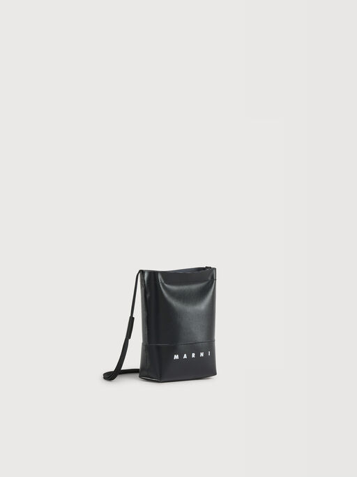 Black Tribeca crossbody bag with shoelace strap - Shoulder Bags