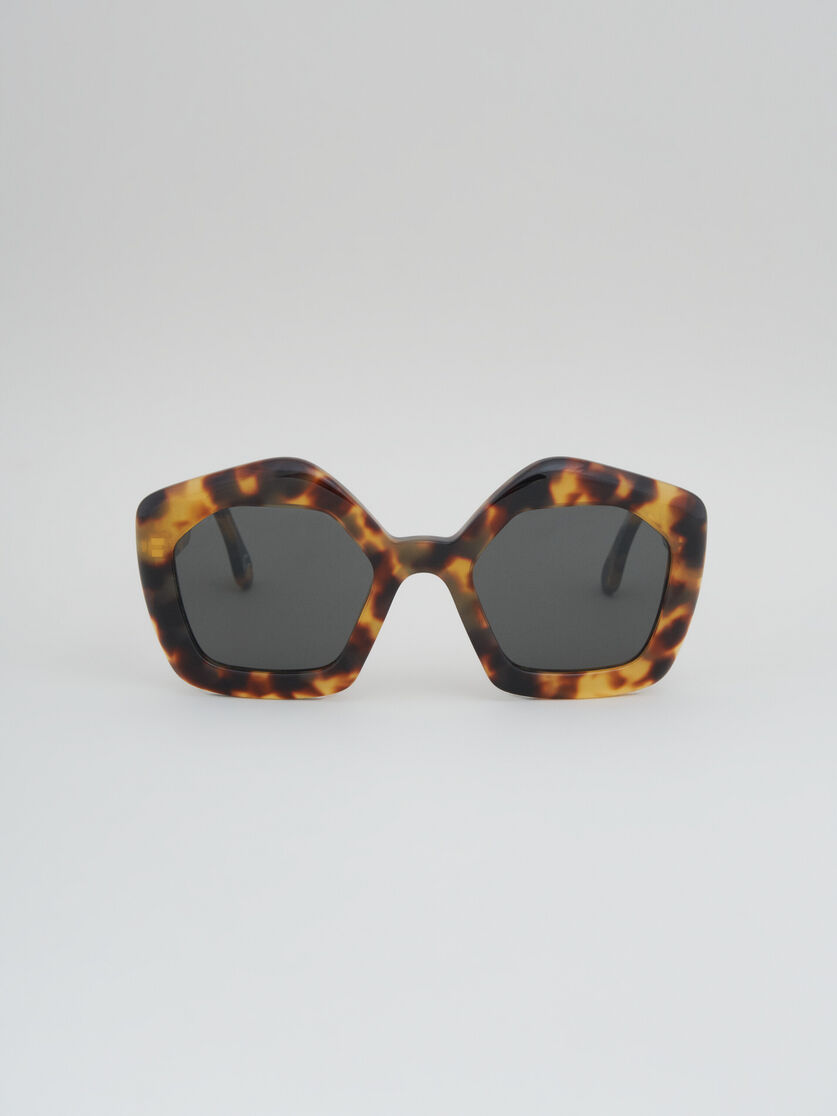 Black acetate LAUGHING WATERS sunglasses - Optical - Image 1