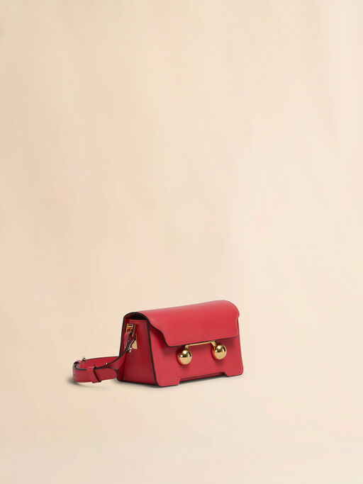 Red leather Trunkaroo mini shoulder bag - Shoulder Bags